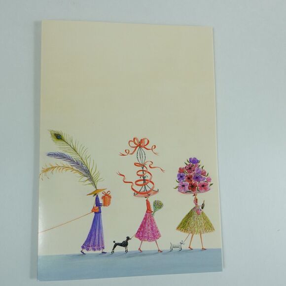 Anthropologie Roger La Borde Blank Note Cards Boxed set of 20 Four Designs - Picture 9 of 16
